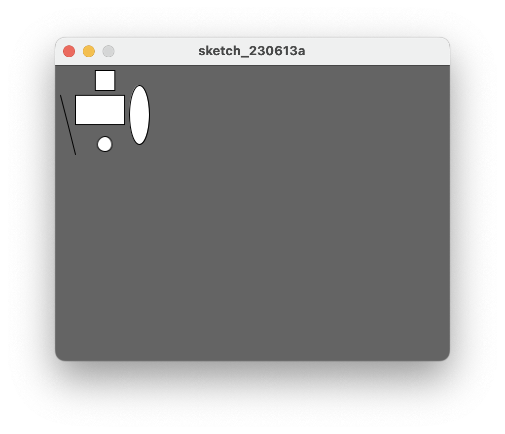 Setting the size and colour of the display window