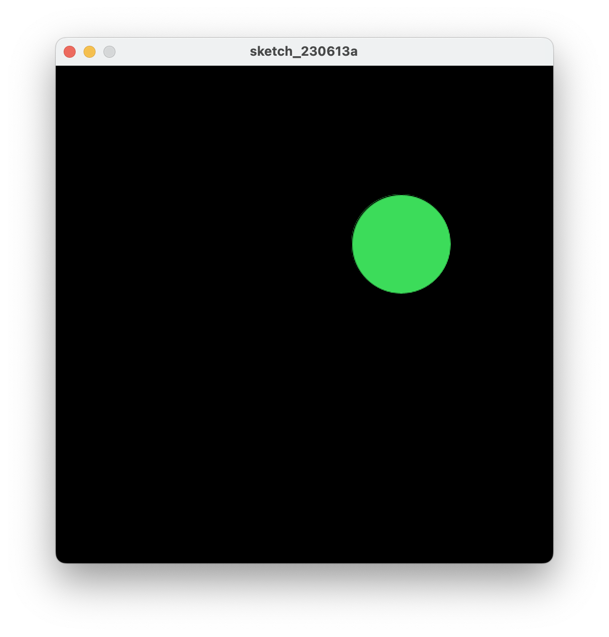 Animating Ellipses - One Circle