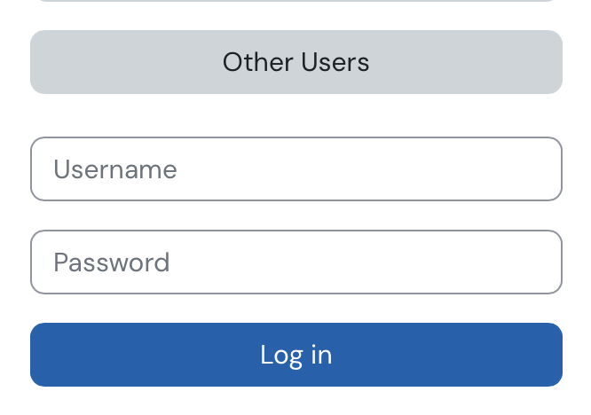 Moodle Login