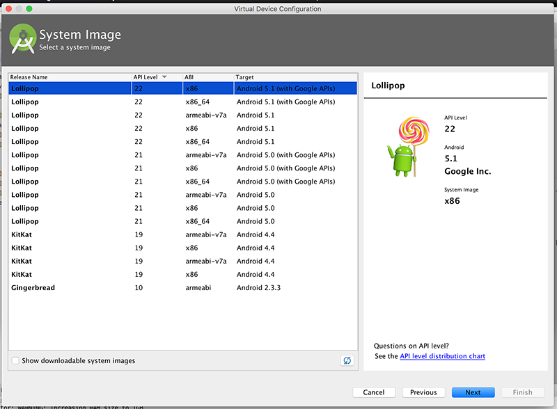 Figure 11: Select System Image